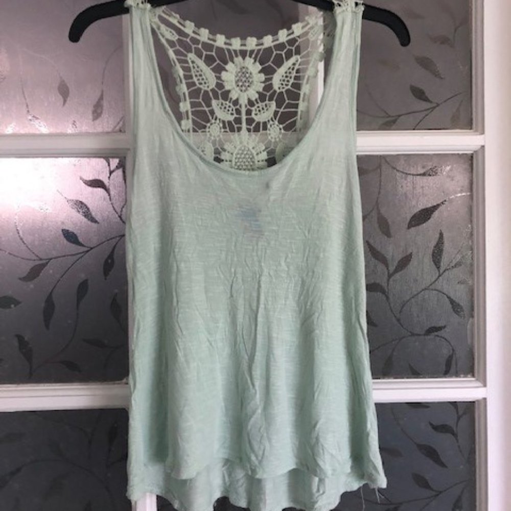 Lightweight Knit & Lace Top